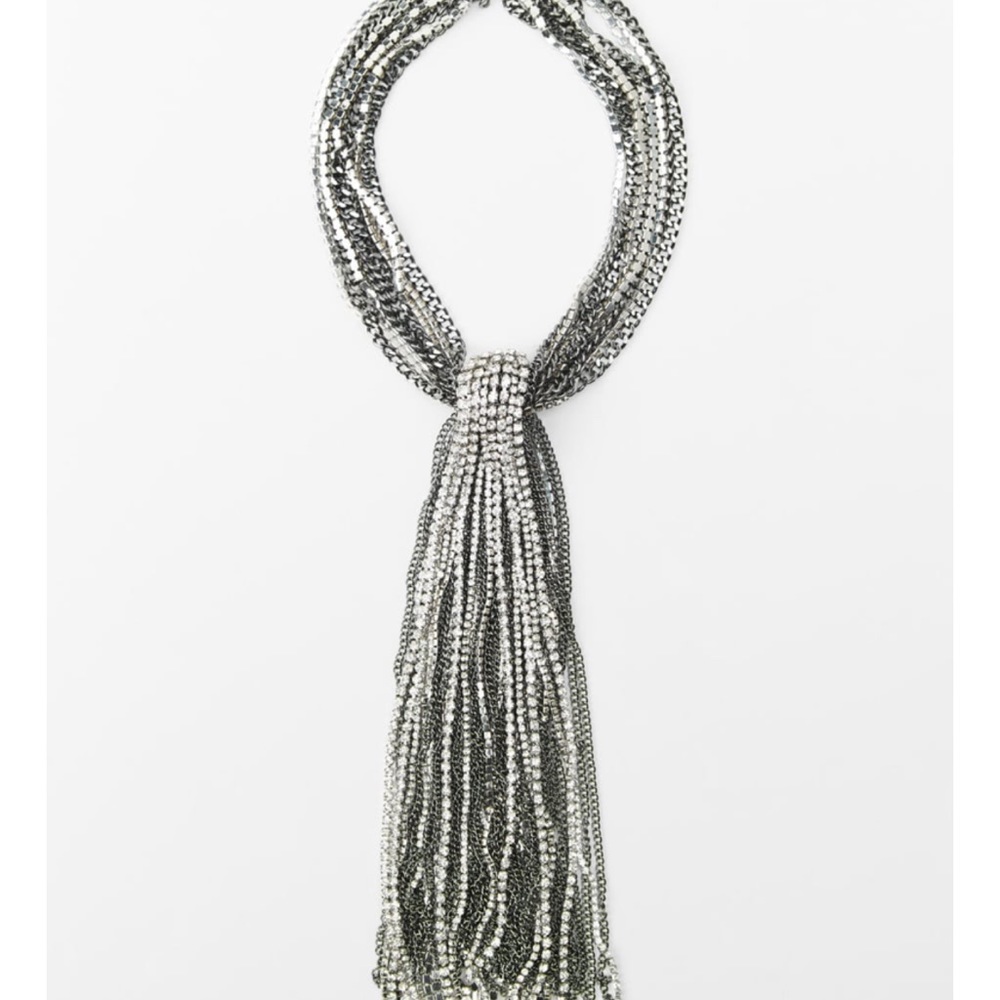 Zara Rhinestones Necklace - Picture 2 of 4